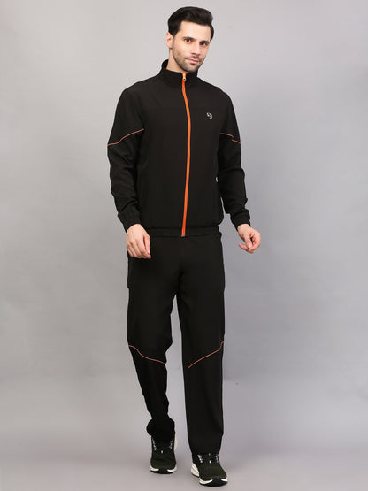 TRACKSUIT MEN SG MPMTS0014 BLACK/ORANGE