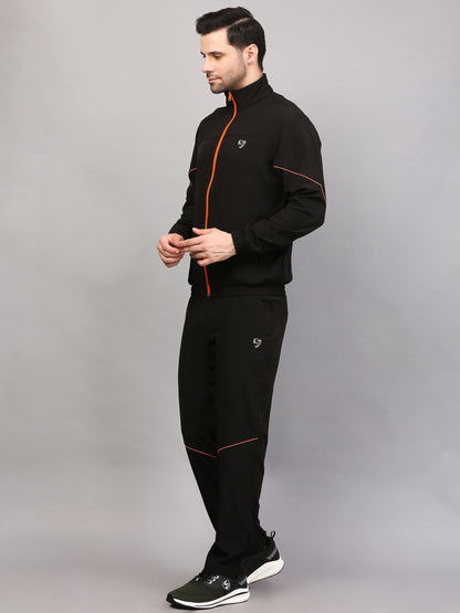 TRACKSUIT MEN SG MPMTS0014 BLACK/ORANGE