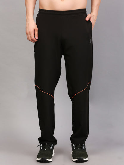 TRACKSUIT MEN SG MPMTS0014 BLACK/ORANGE