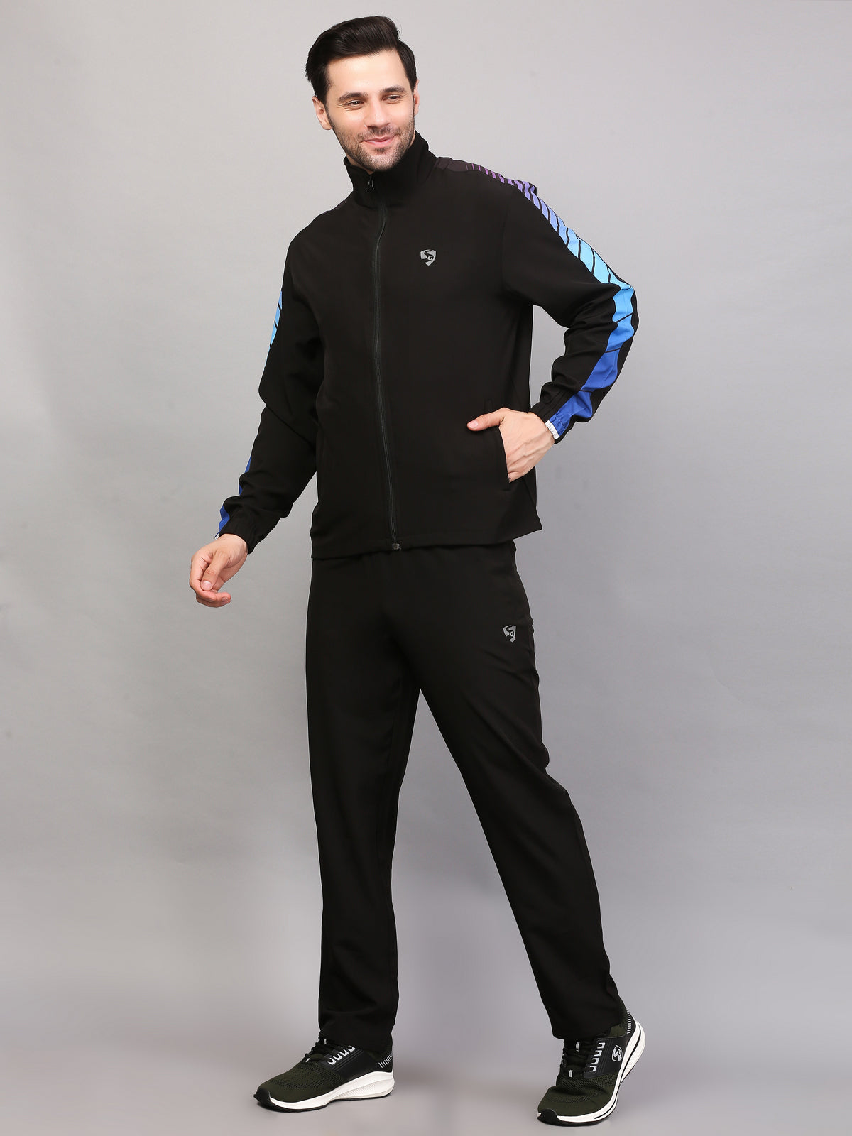 TRACKSUIT MEN SG MPMTS0016 BLACK