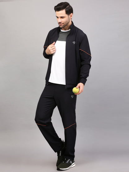 TRACKSUIT MEN SG MPMTS0014 NAVY/ORANGE