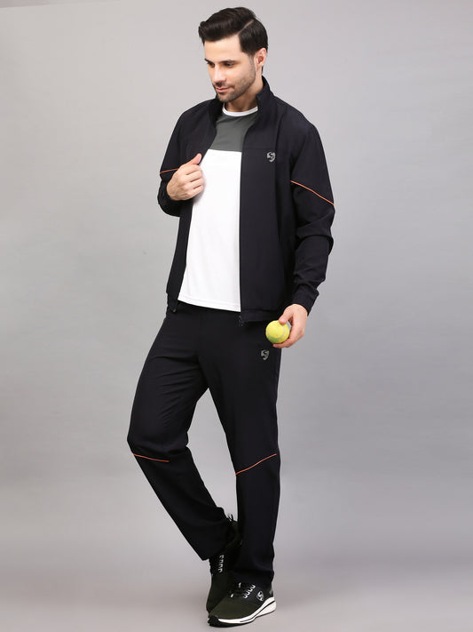 TRACKSUIT MEN SG MPMTS0014 NAVY/ORANGE