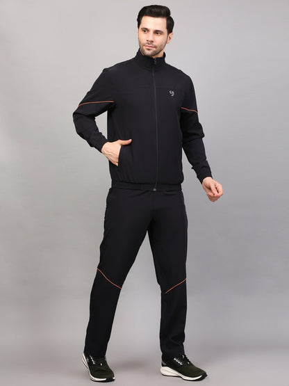 TRACKSUIT MEN SG MPMTS0014 NAVY/ORANGE