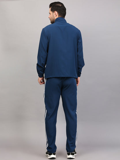 TRACKSUIT MEN SG MPMTS0013 TEAL/WHITE