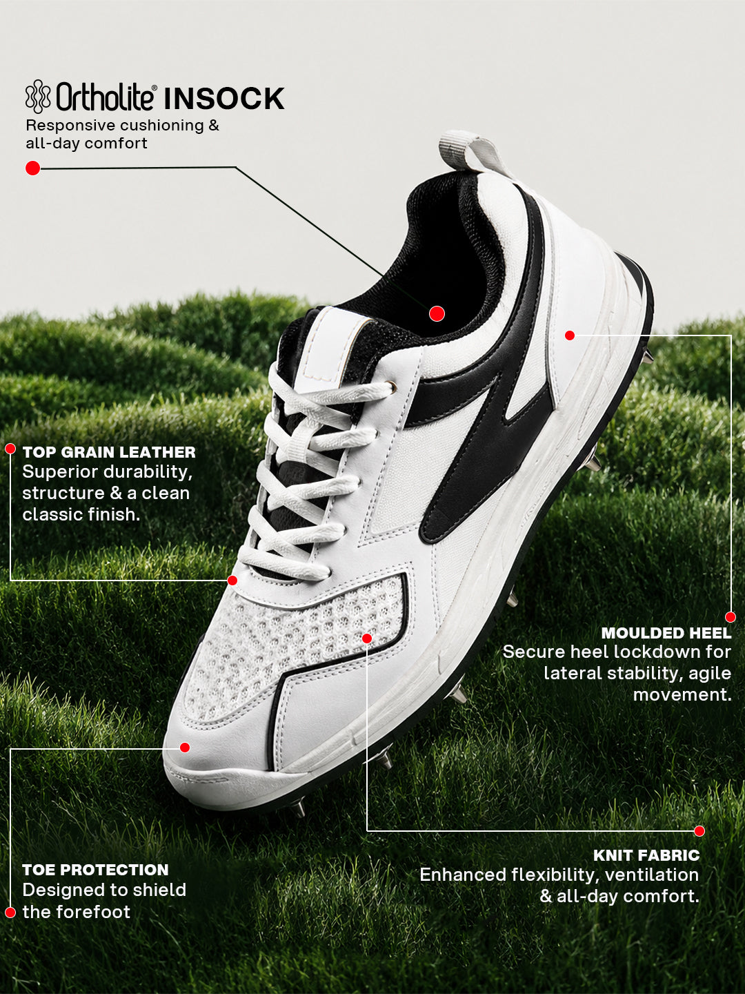 SG Player Edition All Rounder Cricket Shoes with Spikes