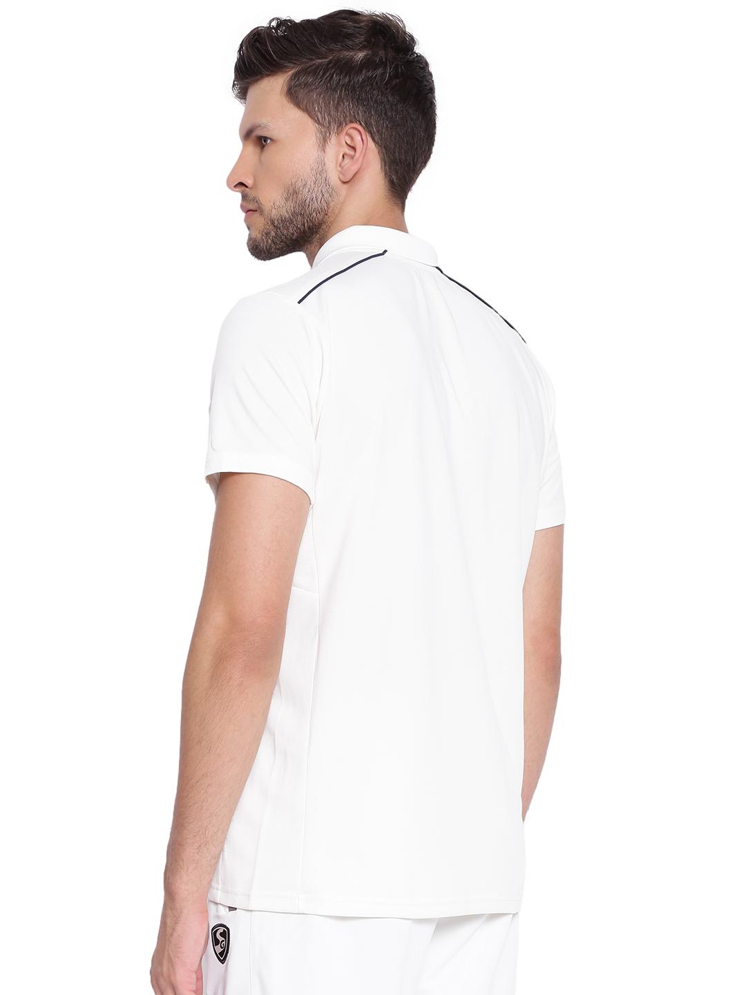 SG Century 2 0 Half Sleeve Shirt Cricket Whites