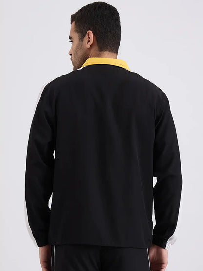 SG H2MTS84062 Men Black Tracksuit