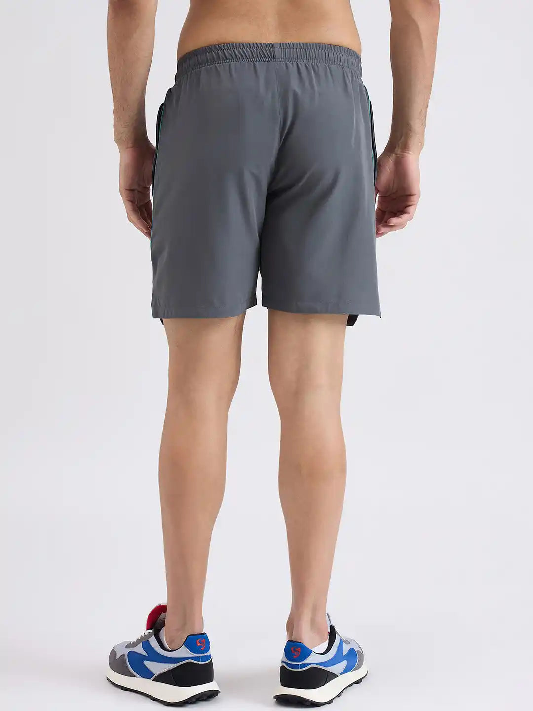 SG H2MS83932 Men Grey Shorts