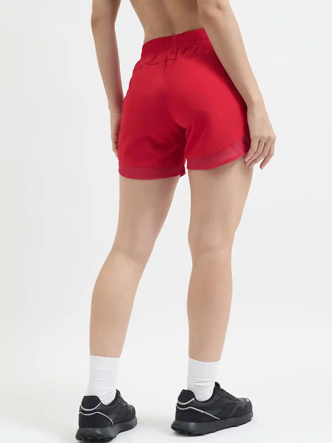 SG H1WS83301 Women Red Shorts