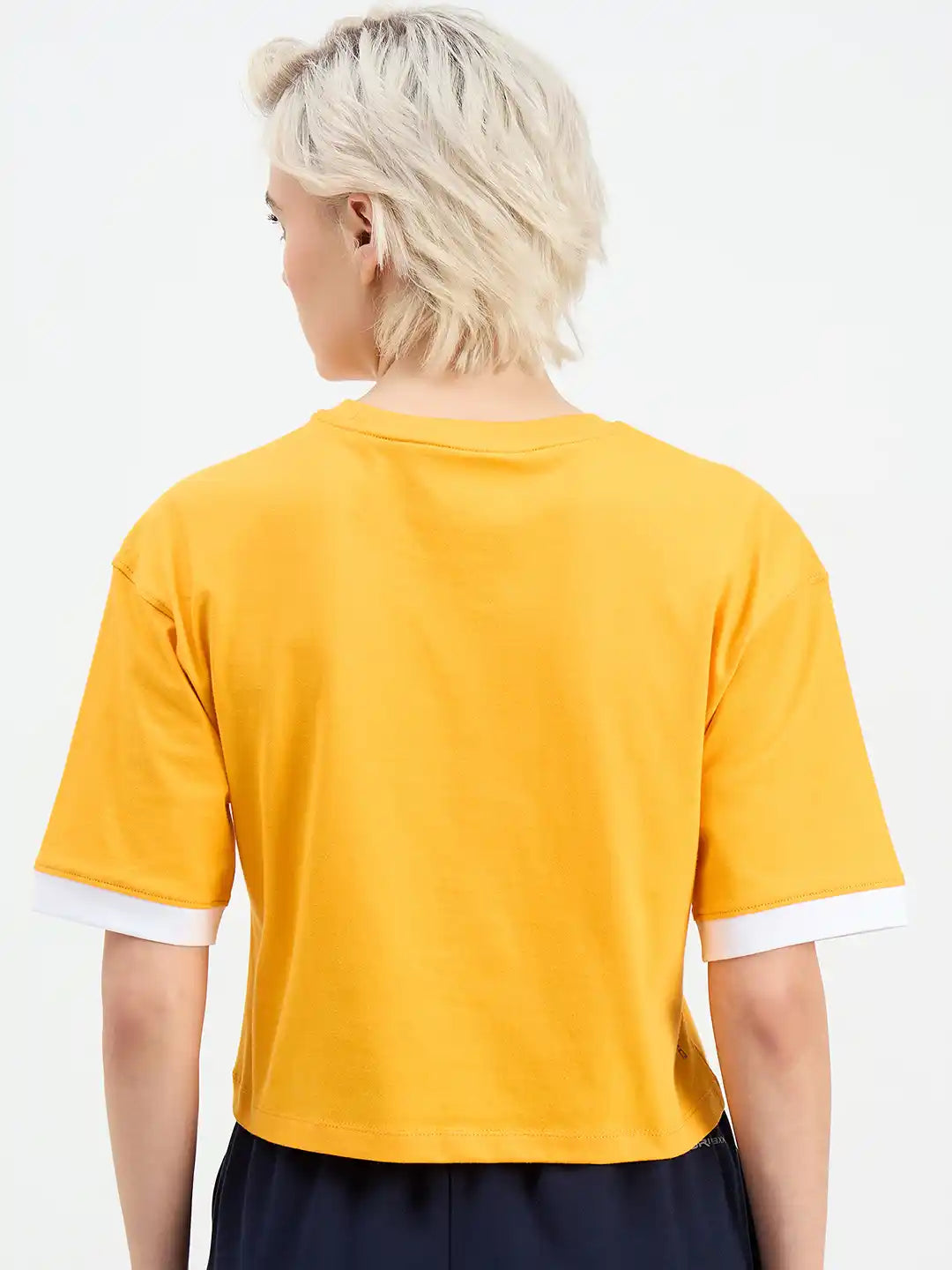 SG H1WT83172 Women Yellow T-Shirt
