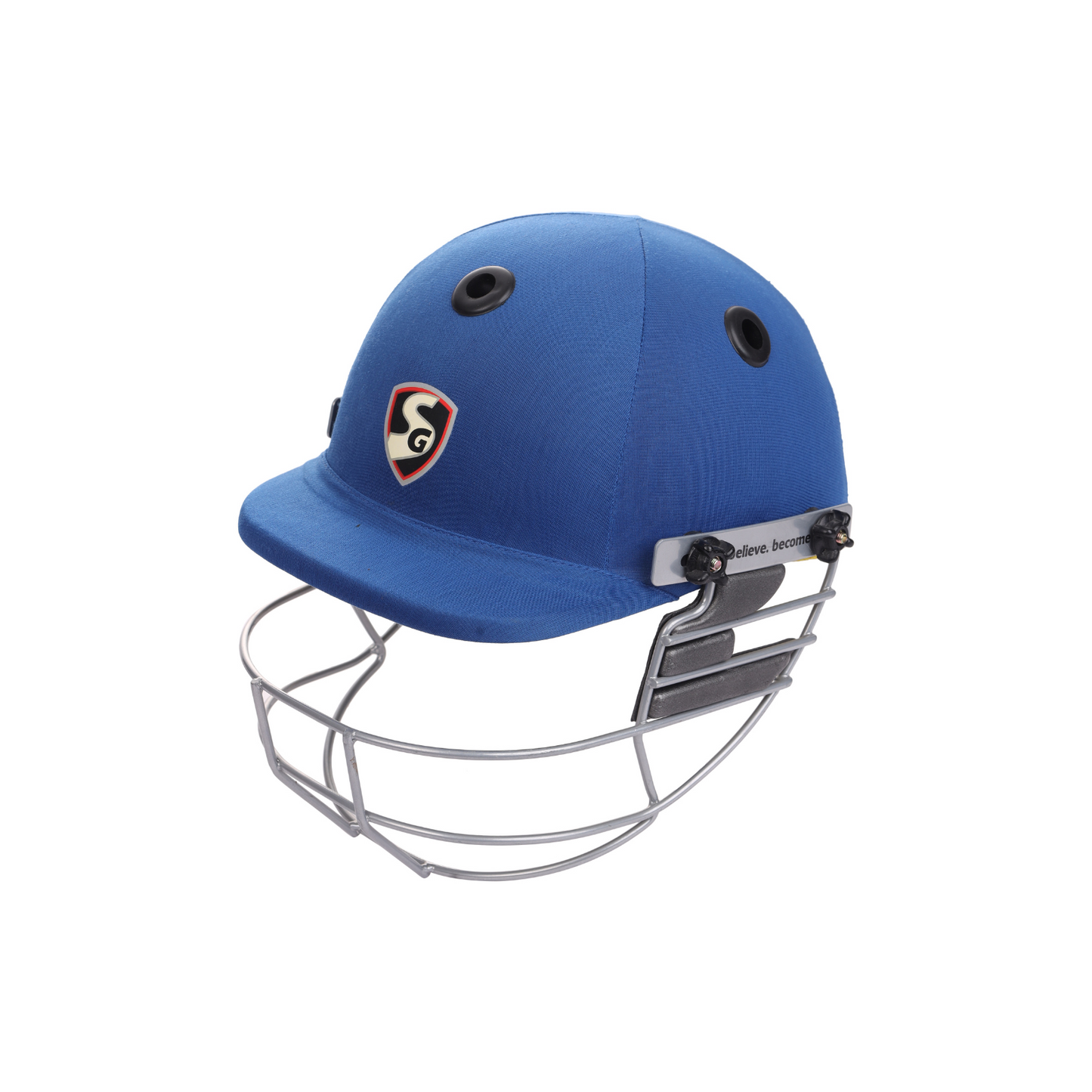 SG Blazetech Coloured Cricket Helmet (Blue)