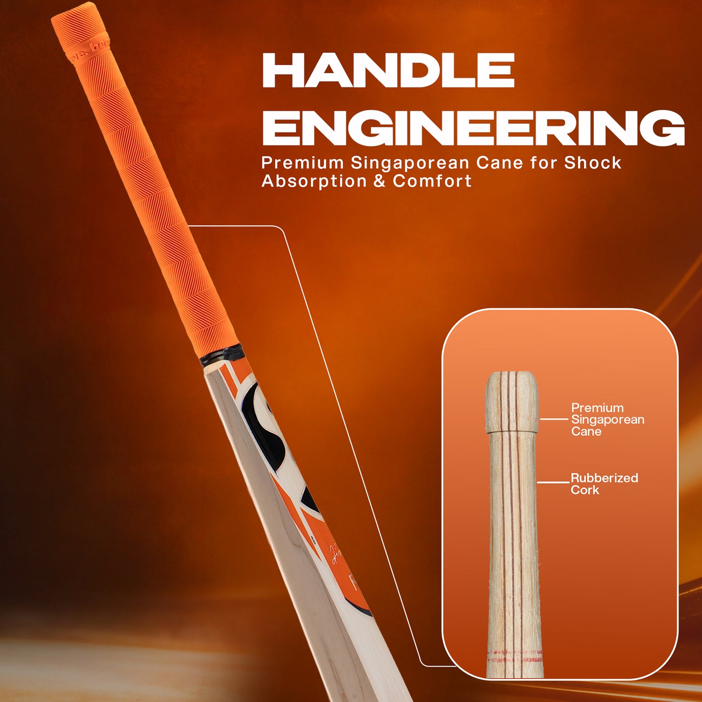 SG RJ8 R Jadeja English Willow Cricket bat