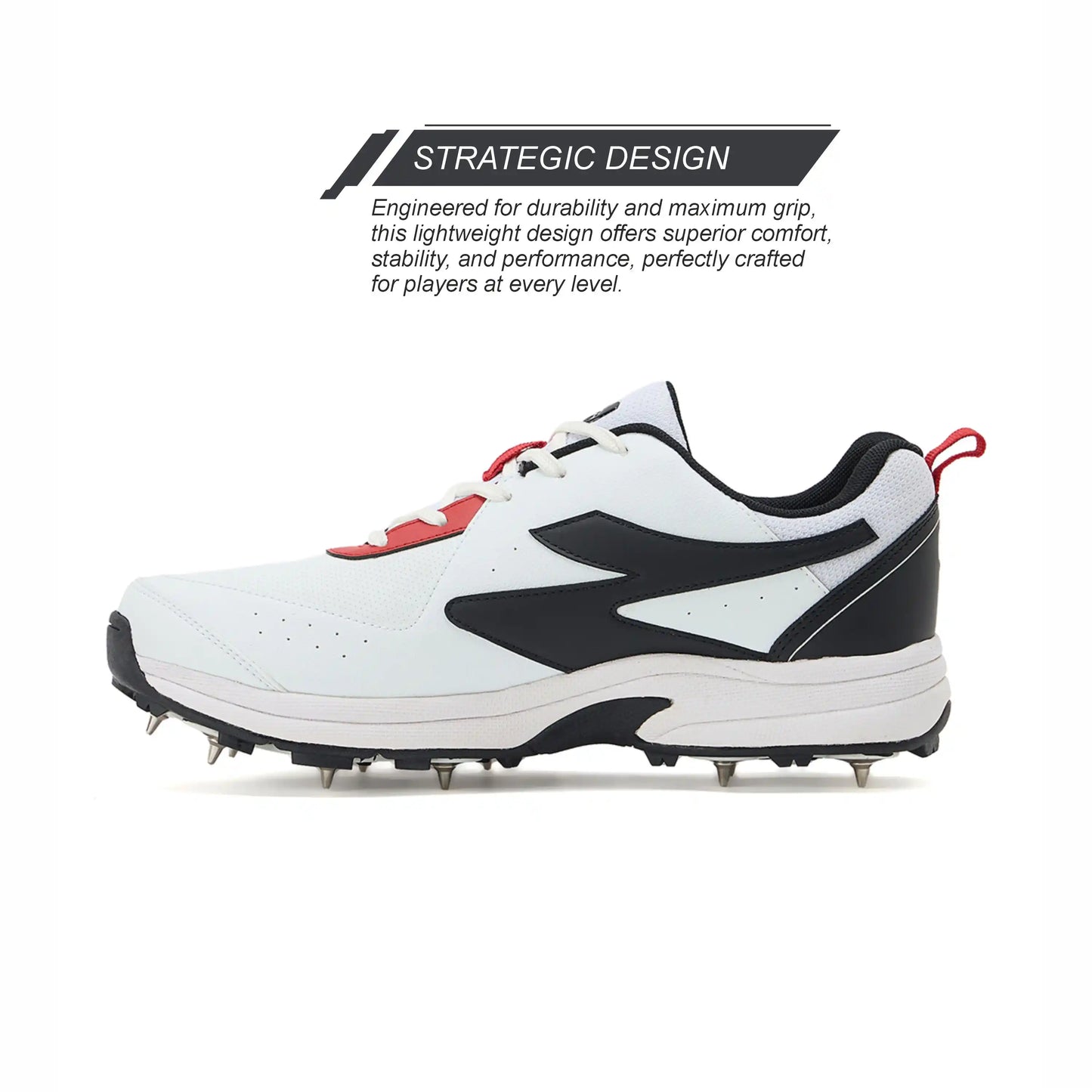 SG SAVAGE MAX SPIKES WHITE/BLACK