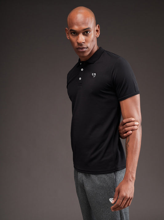 SG Men's Polo T-Shirt | Ideal for Trail Running, Fitness & Training, Jogging, Regular & Fashion Wear