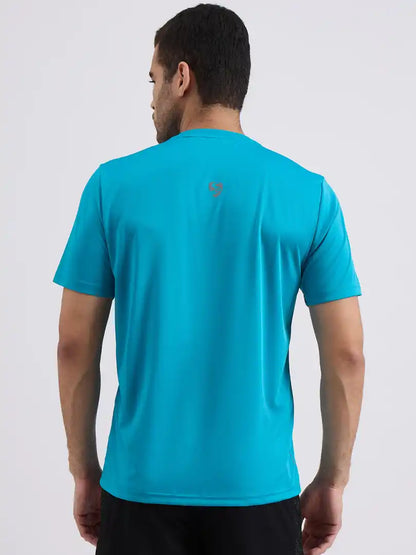 SG H1MT83751 Men Turquoise T-Shirt