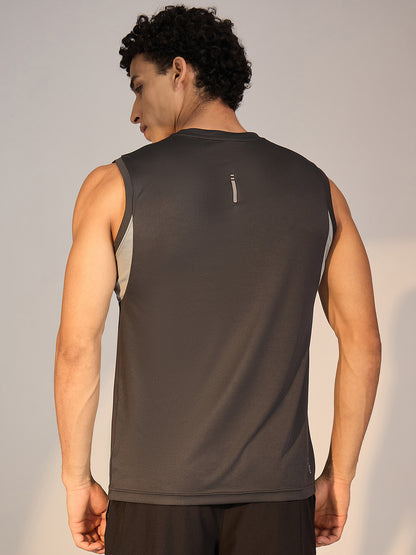 T.VEST MEN SG H3MV8201 MID GREY