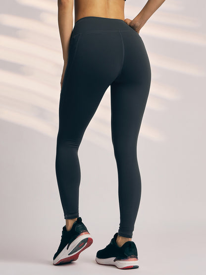 LEGGINGS WOMEN SG H3WL8275 DARK GREY