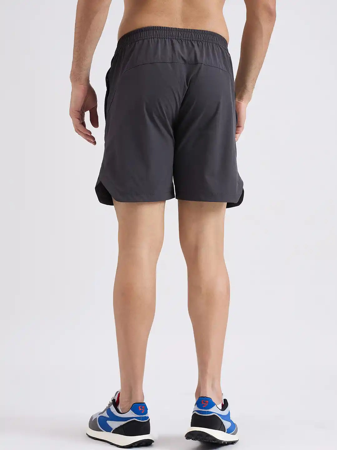 SG H1MS83921 Men Charcoal Shorts