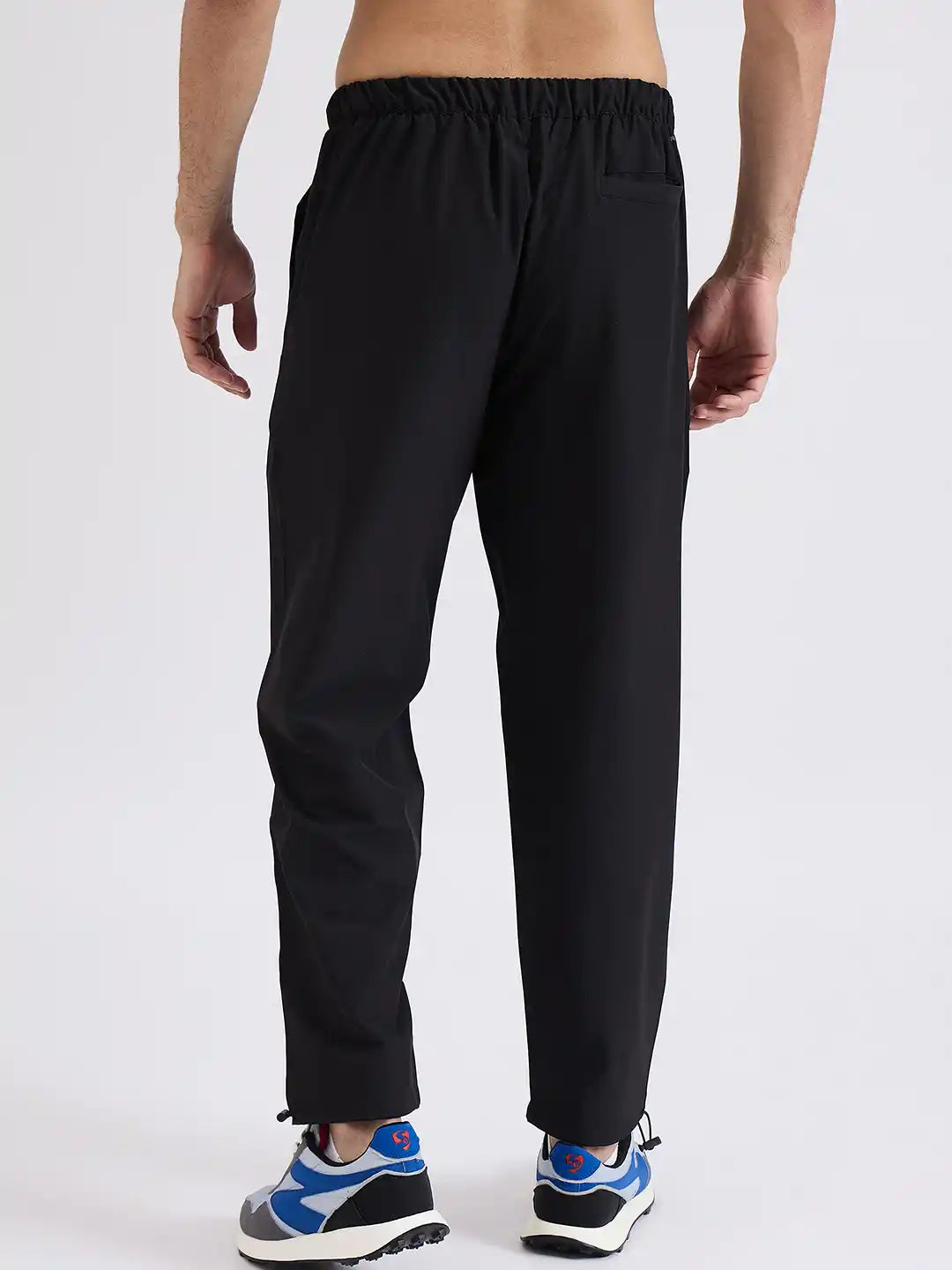 SG H1MTP84121 Men Black Track Pant