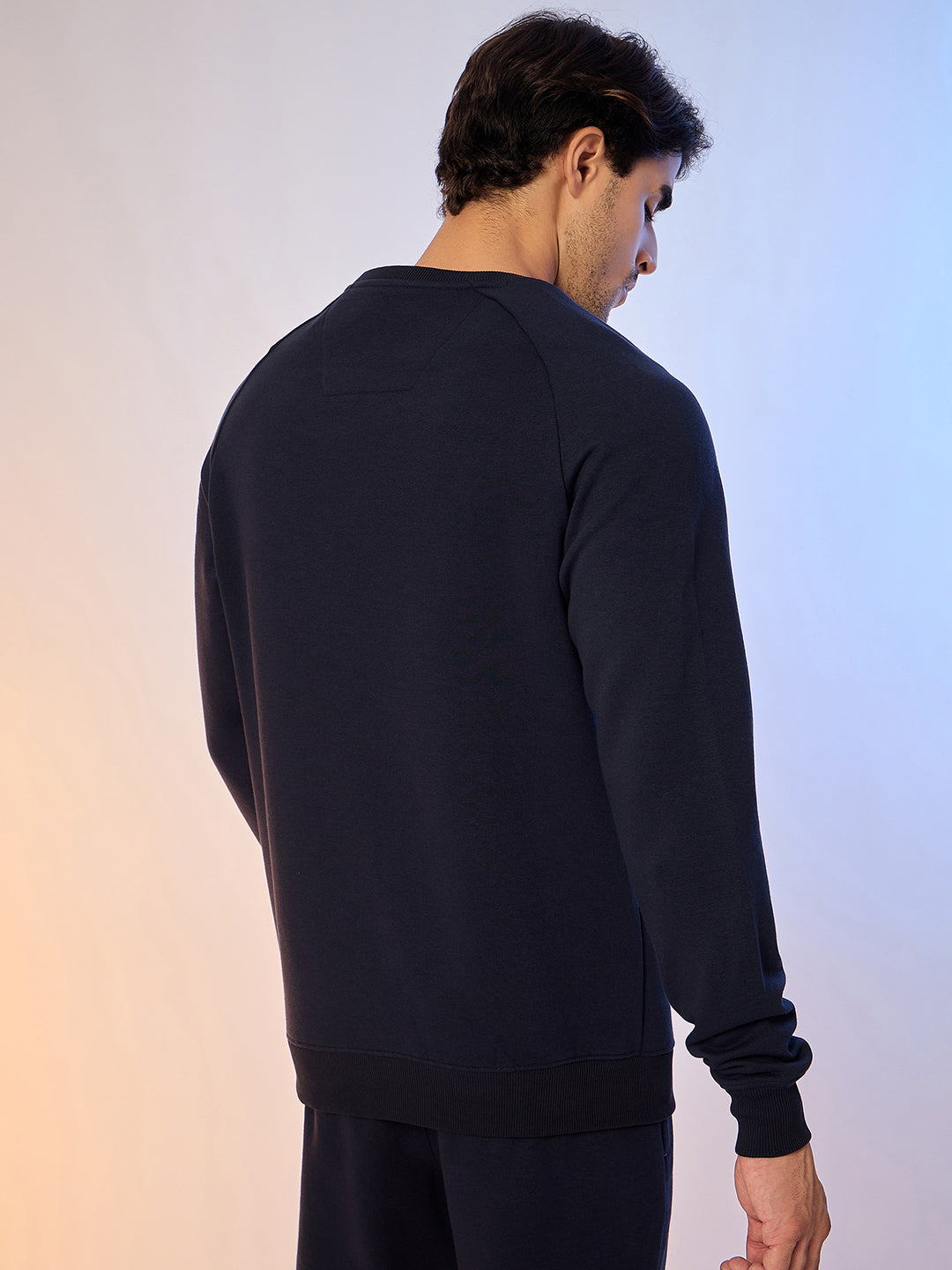 SWEAT SHIRT MEN SG H4MSW8245 NAVY