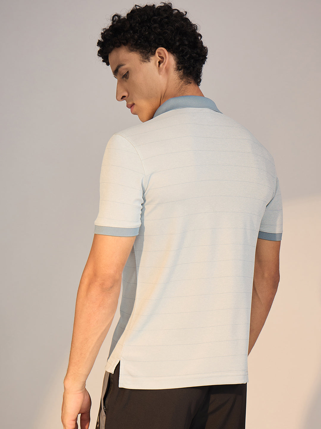 POLO MEN SG H3MP8298 BLUE FOG