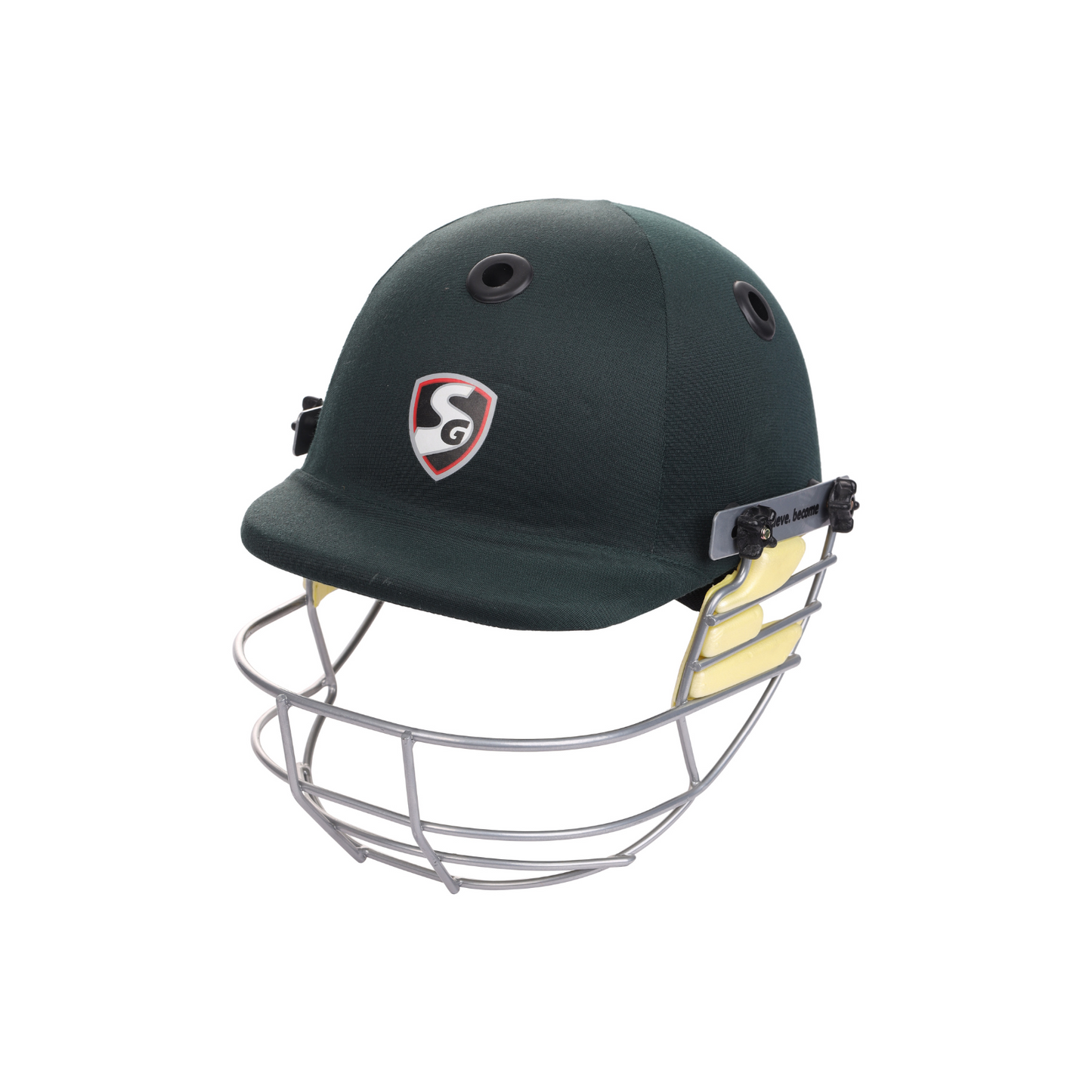 SG Blazetech Coloured Cricket Helmet (Green)