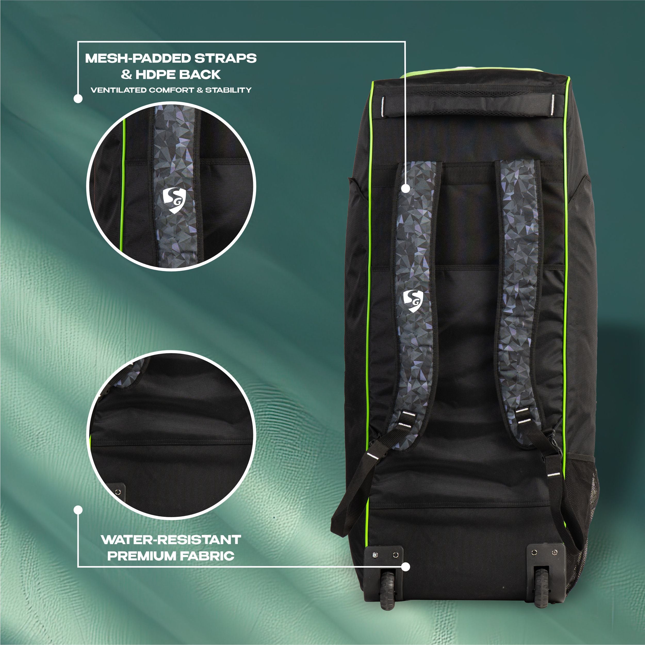 SG Jaffa 2.0 Duffle Wheelie Kit Bag – TeamSG