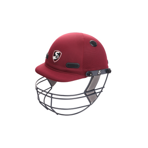 SG Blazetech Coloured Cricket Helmet (Maroon)