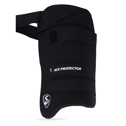 SG Combo Ace Protector cricket batting thigh pad (Black)