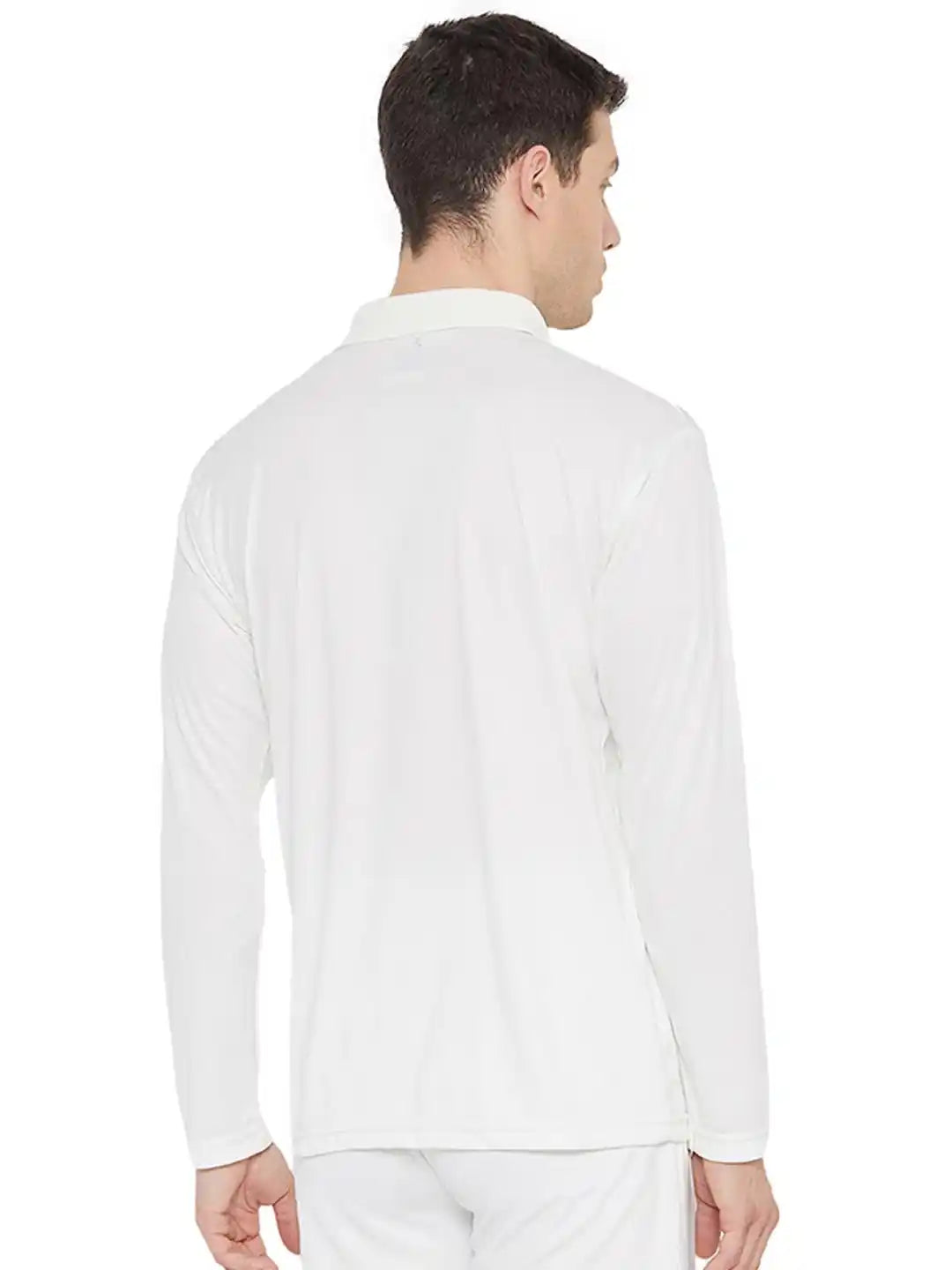 SG Junior Club Full Sleeve Cricket Shirt Whites