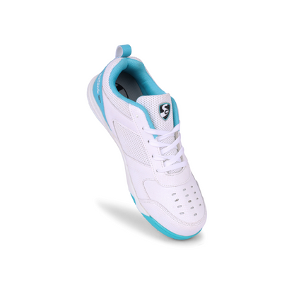 SG FUSION Lightweight and Durable Sports Shoes for Enhanced Performance - Teal/White