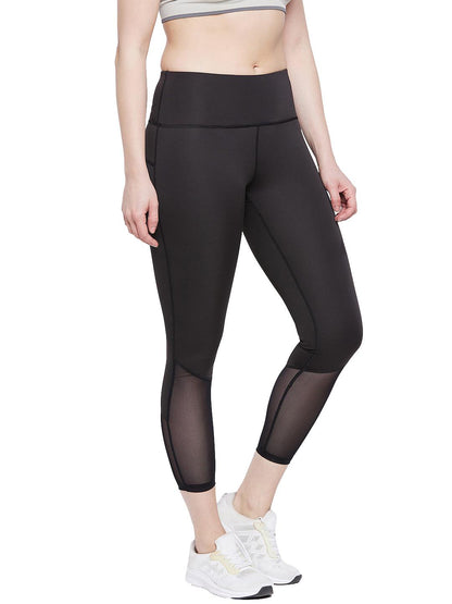 SG Women's Black Tights | Ideal for Trail Running, Fitness & Training, Jogging, Regular & Fashion Wear