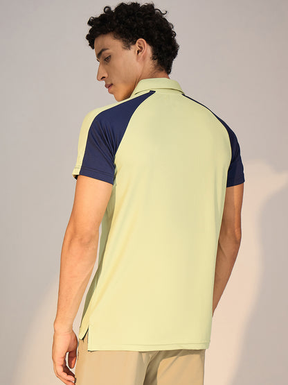POLO MEN SG H3MP8214 APPLE GREEN/NAVY