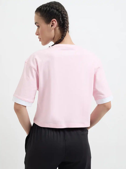 SG H1WT83171 Women Pink T-Shirt