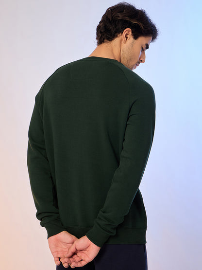 SWEAT SHIRT MEN SG H4MSW8245 BOTTLE GREEN