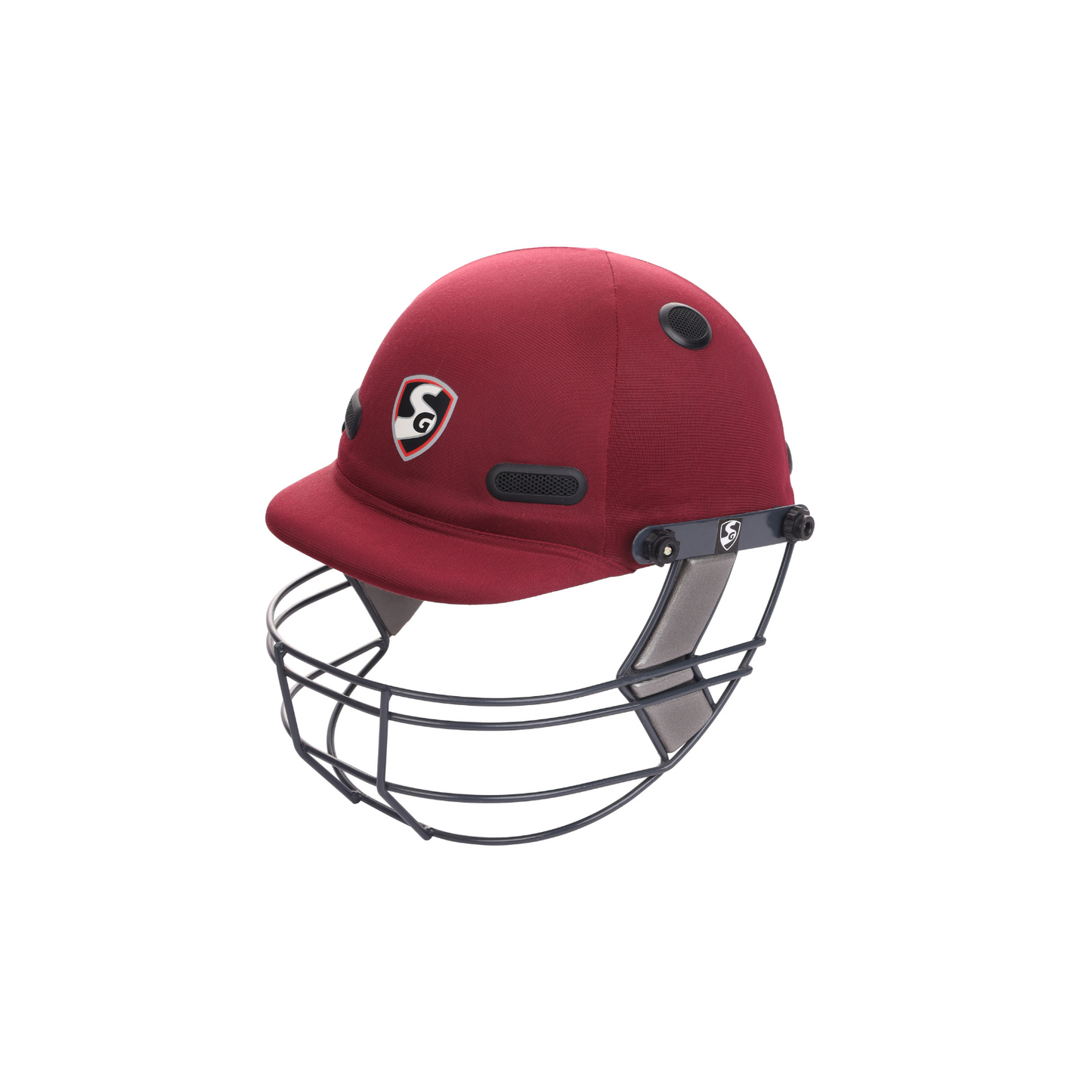 SG Acetech Coloured Cricket Helmet (Maroon)