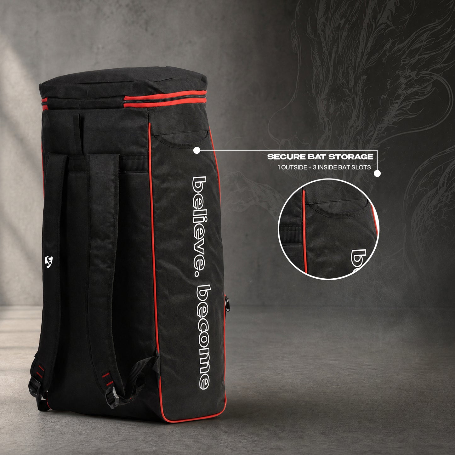 SG Dragon Optipak Duffle 1.0 Cricket Kit Bag