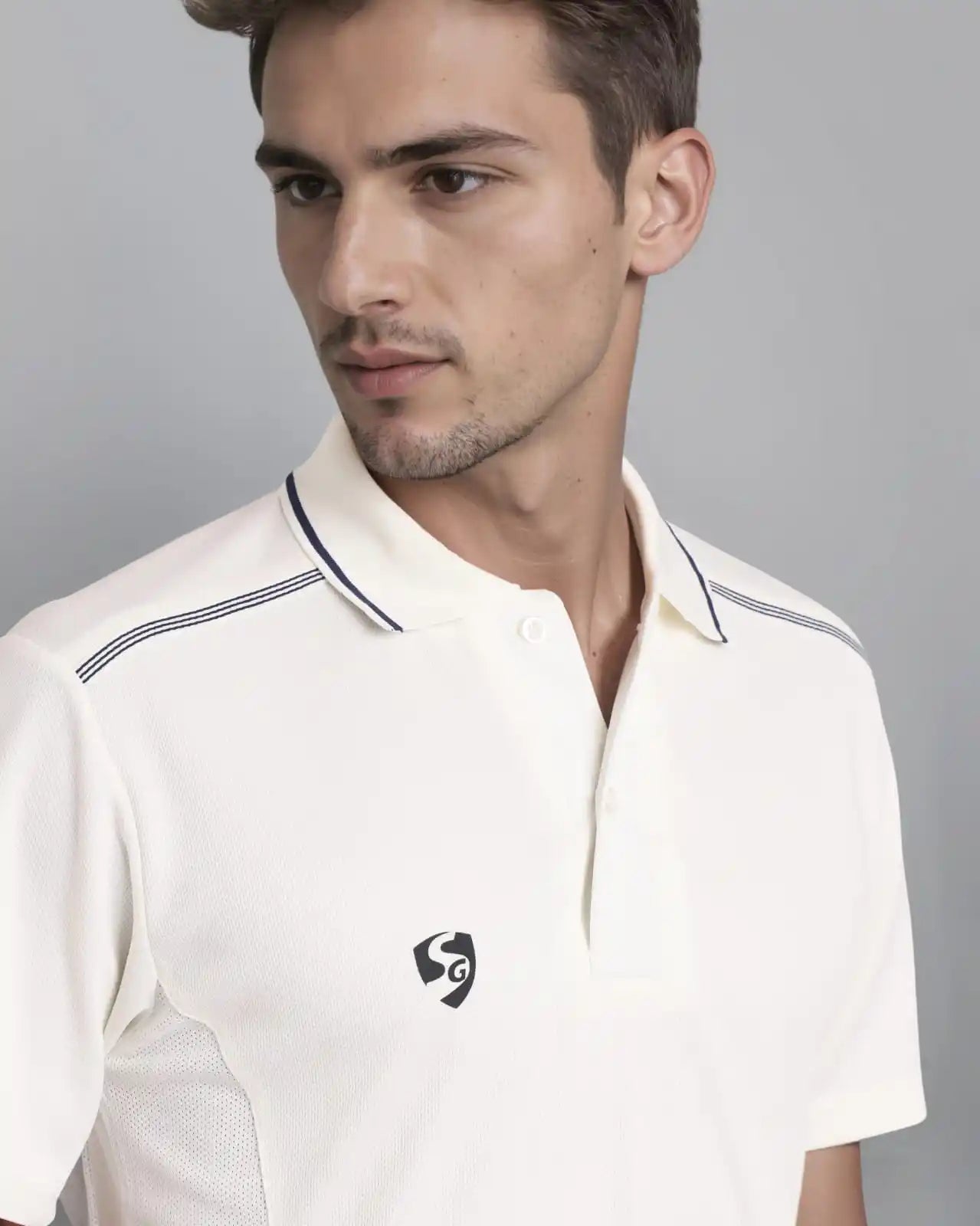 SG Shield Half Sleeve Combo Cricket Whites
