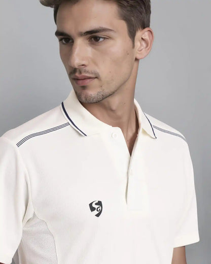 SG Shield Half Sleeve Combo Cricket Whites