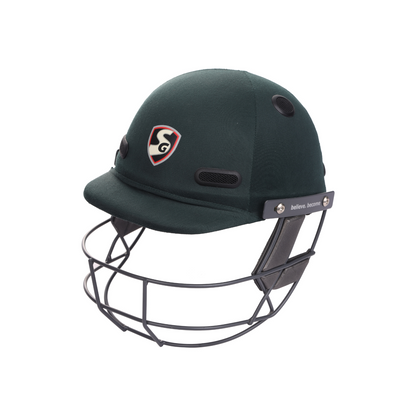 SG Acetech Coloured Cricket Helmet (Green