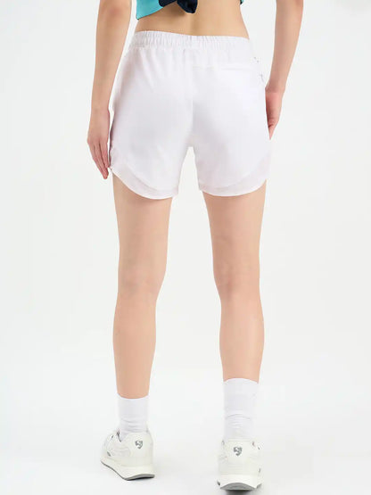 SG H1WS83302 Women White Shorts