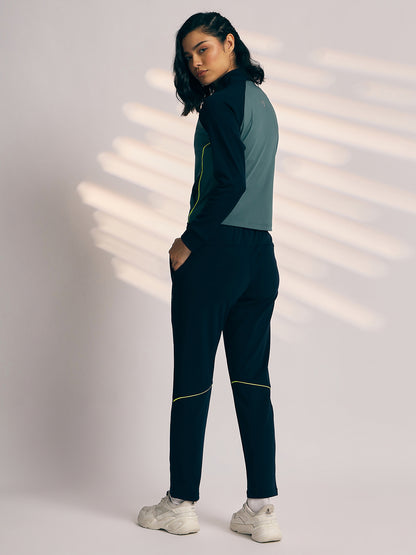 TRACKSUIT WOMEN SG H3WTS8294 SAGE/NAVY