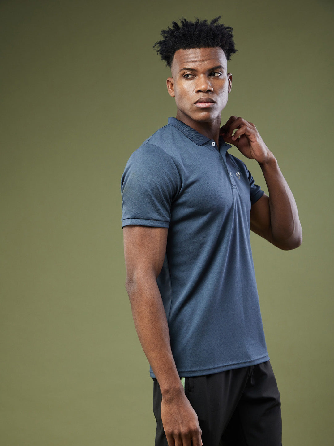 SG Men's Polo T-Shirt | Ideal for Trail Running, Fitness & Training, Jogging, Regular & Fashion Wear