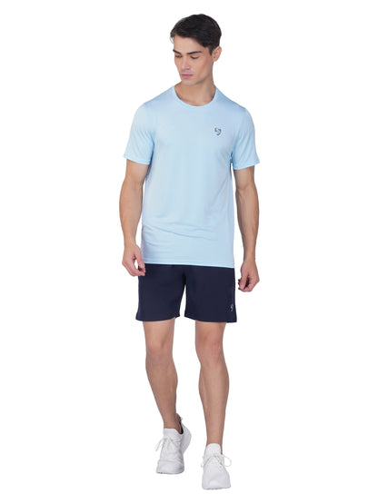 SG Men's Round Neck T-Shirt for Men & Boys | Ideal for Trail Running, Gym Fitness & Training, Jogging, Regular & Fashion Wear