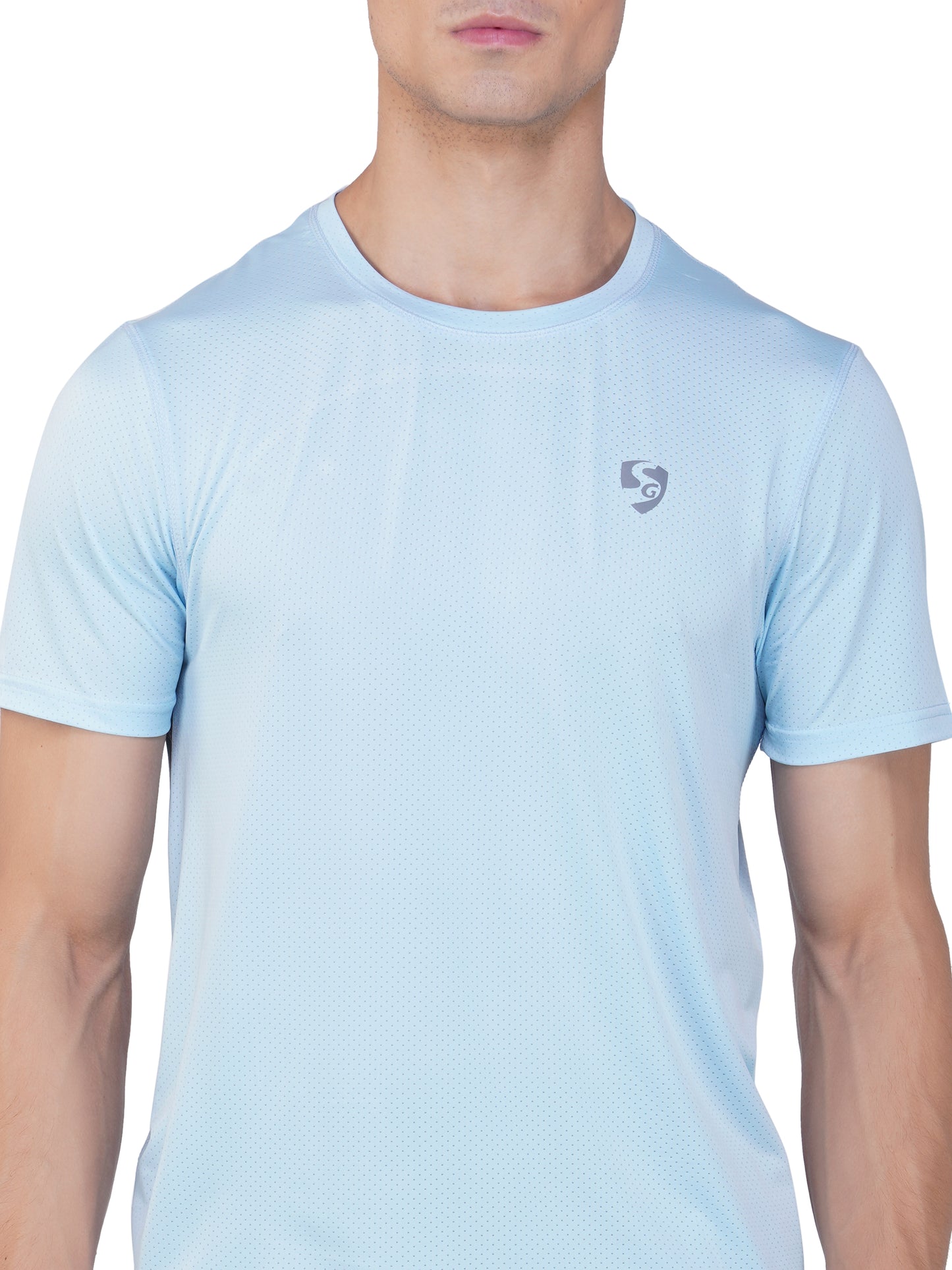 SG Men's Round Neck T-Shirt for Men & Boys | Ideal for Trail Running, Gym Fitness & Training, Jogging, Regular & Fashion Wear