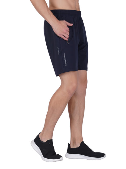 SG Men's Navy Shorts | Ideal for Trail Running, Fitness & Training, Jogging, Regular & Fashion Wear