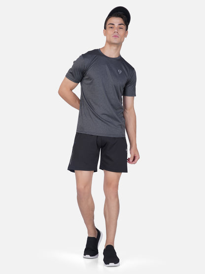 SG Men's Black Shorts | Ideal for Trail Running, Fitness & Training, Jogging, Regular & Fashion Wear