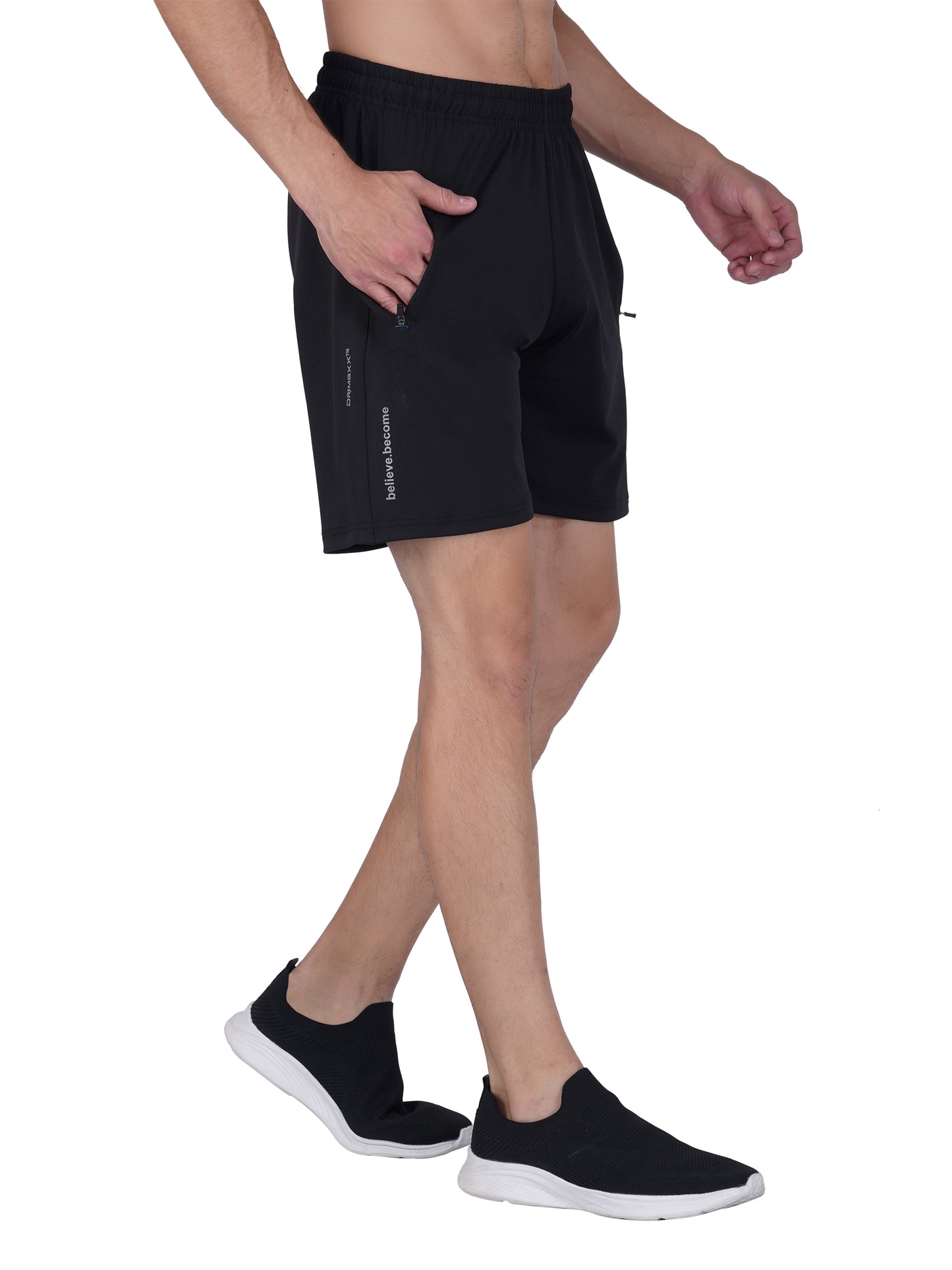 SG Men's Black Shorts | Ideal for Trail Running, Fitness & Training, Jogging, Regular & Fashion Wear