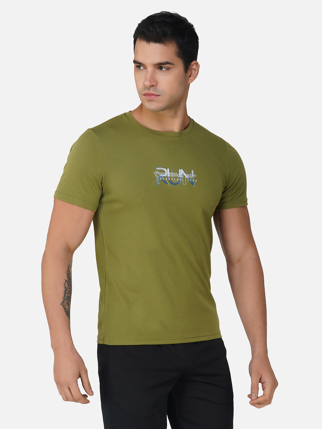 SG Round Neck Regular Comfort Fit T-Shirt For Mens & Boys, Red Paprika,Olive Green & Jet Black | Ideal for Trail Running, Fitness & Training, Jogging, Gym Wear & Fashion Wear