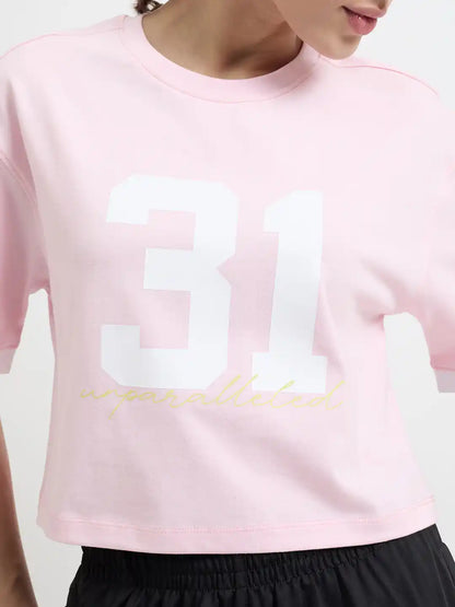 SG H1WT83171 Women Pink T-Shirt